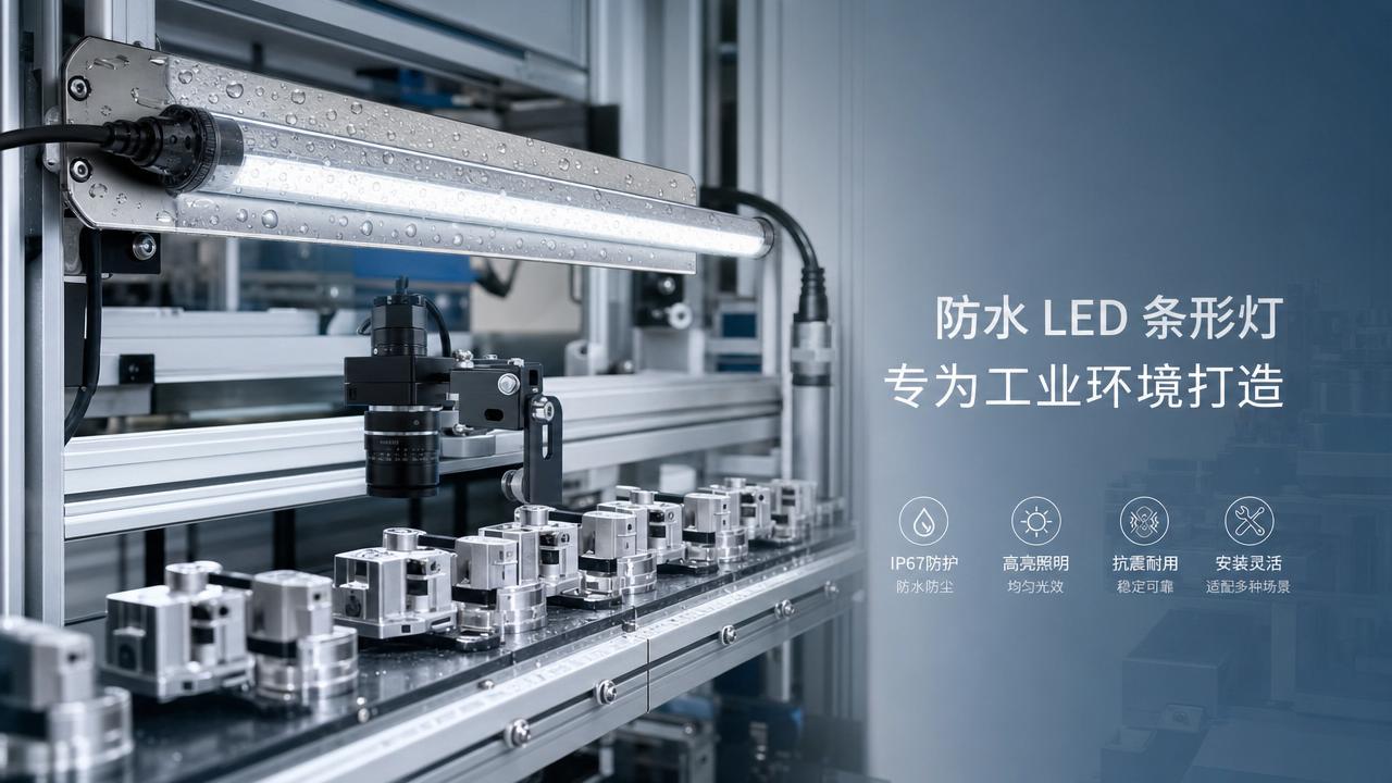 LED Lights for Industrial Automation: Choosing Brightness, IP Rating, and Mounting