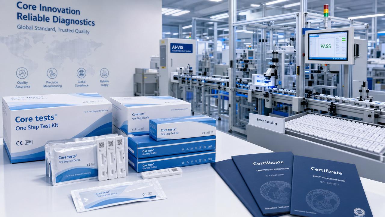 How to Evaluate a Rapid Diagnostic Test (RDT) Factory Before Sourcing at Scale