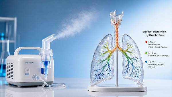 How Nebulizer Particle Size Distribution Affects Lung Deposition and Drug Delivery How Nebulizer Particle Size Distribution Affects Lung Deposition and Drug Delivery