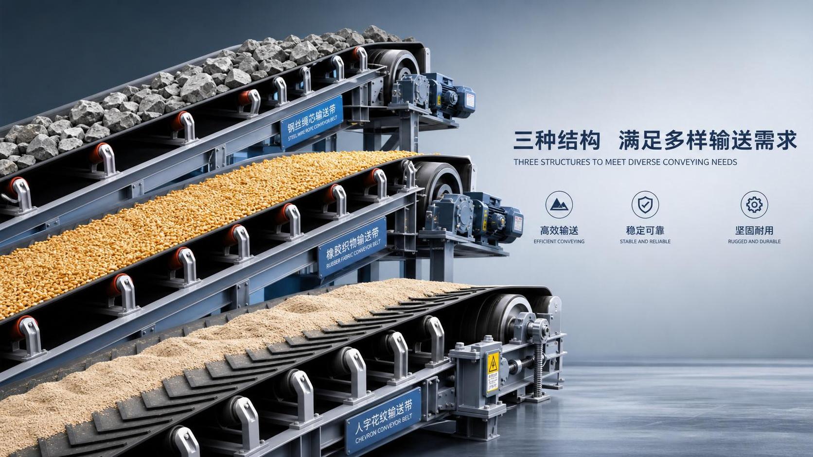 How to Choose Conveyor Belts for Bulk Handling: Material, Tension, and Belt Type