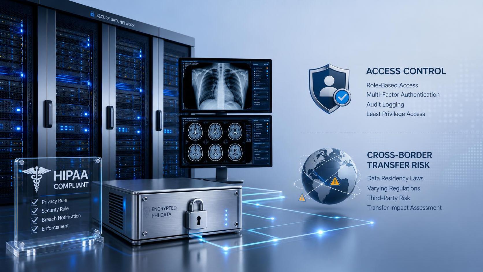Teleradiology Data Privacy: HIPAA, Access Control, and Cross-Border Risk Basics