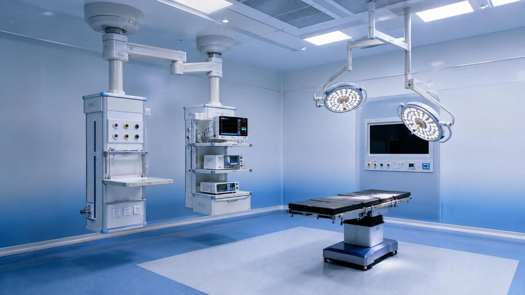 Selecting a Double Arm Pendant System for Flexible OR Workflow and Load Safety