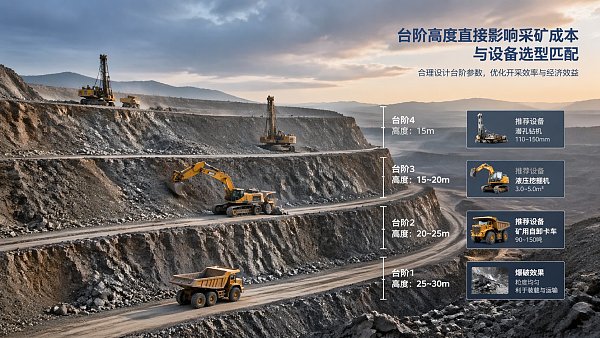 How Bench Height Decisions Change Open Pit Mining Costs