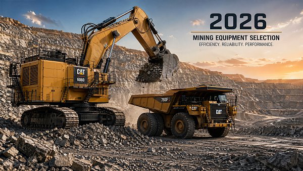 How to choose open pit mining excavators in 2026