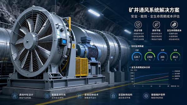 How to Compare a Mine Ventilation Fan Supplier Without Overlooking Safety and Lifecycle Costs