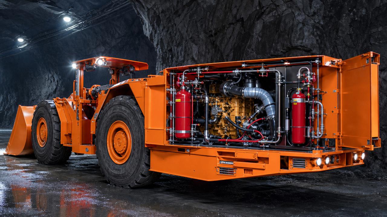 Fire Suppression System Standards for Safer Underground Equipment Design