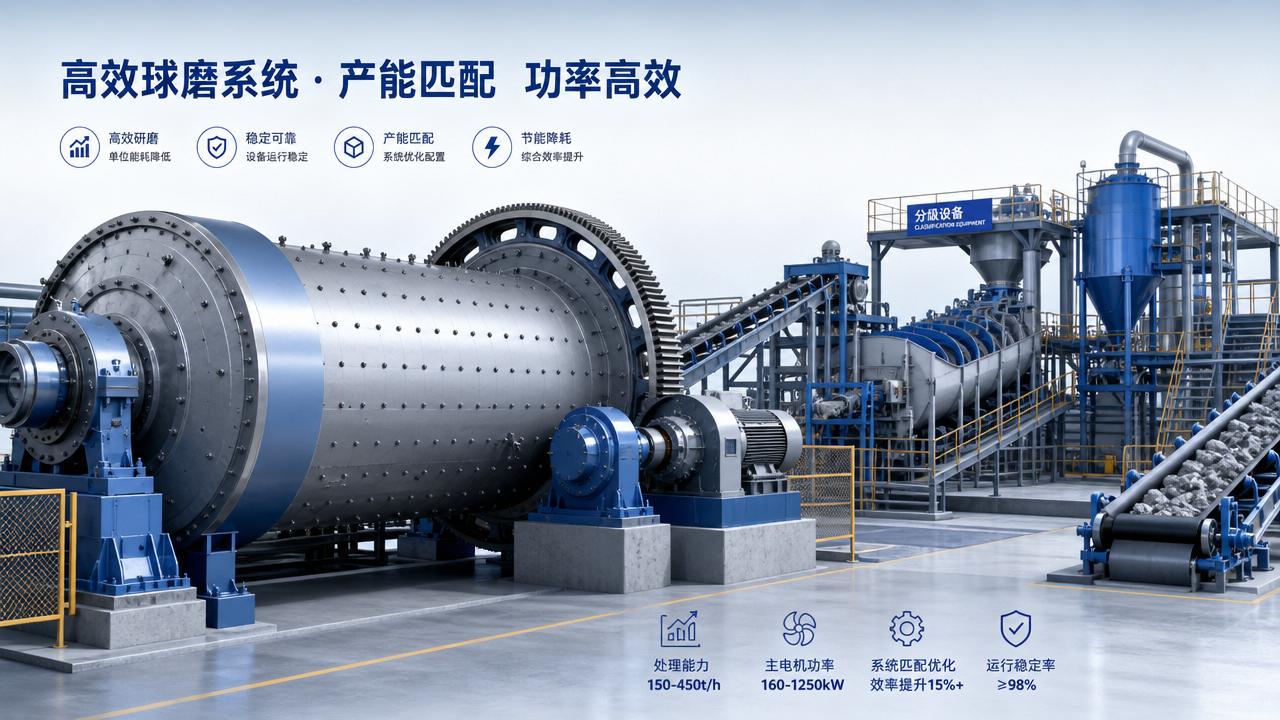 Ball Mill Manufacturer Checklist for Capacity and Power Efficiency