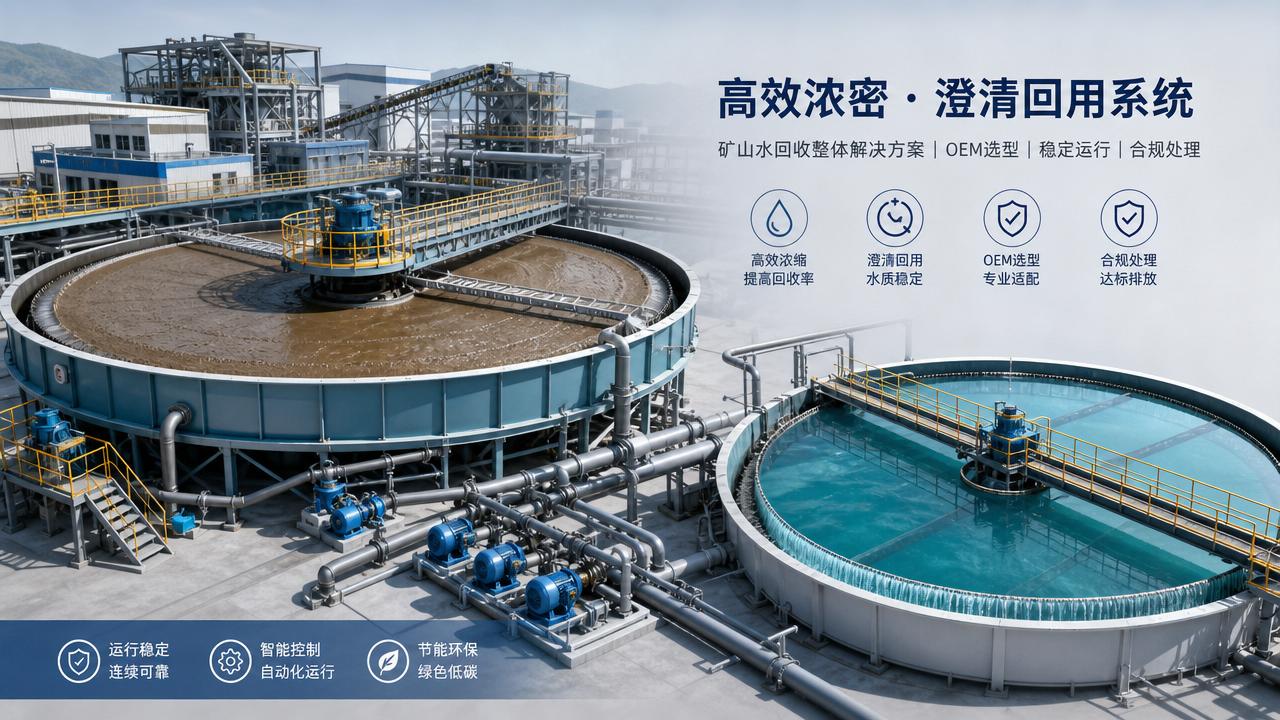 Thickener and Clarifier OEM Risks in Mine Water Recovery Projects
