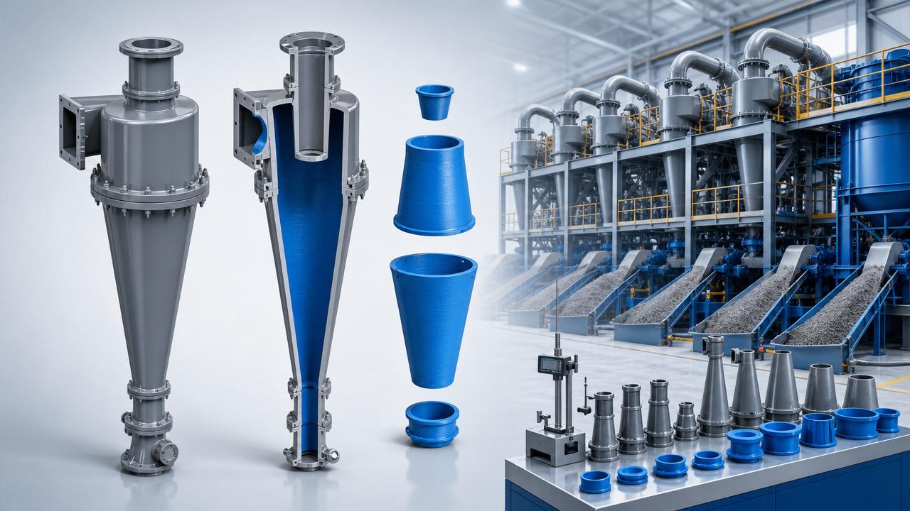 Hydrocyclone Factory Checklist for Wear Life and Cut Size Control