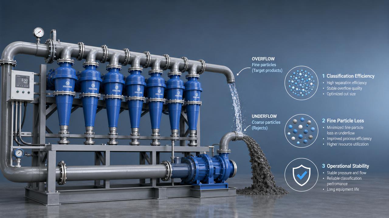 Hydrocyclone Separation Efficiency: When Fine Losses Signal Trouble