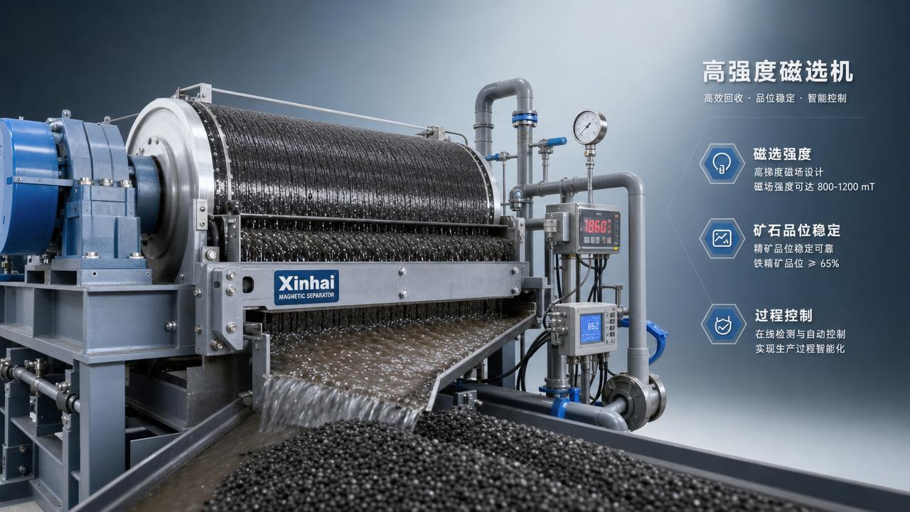 Magnetic Separation Intensity Standards for Ore Grade Stability