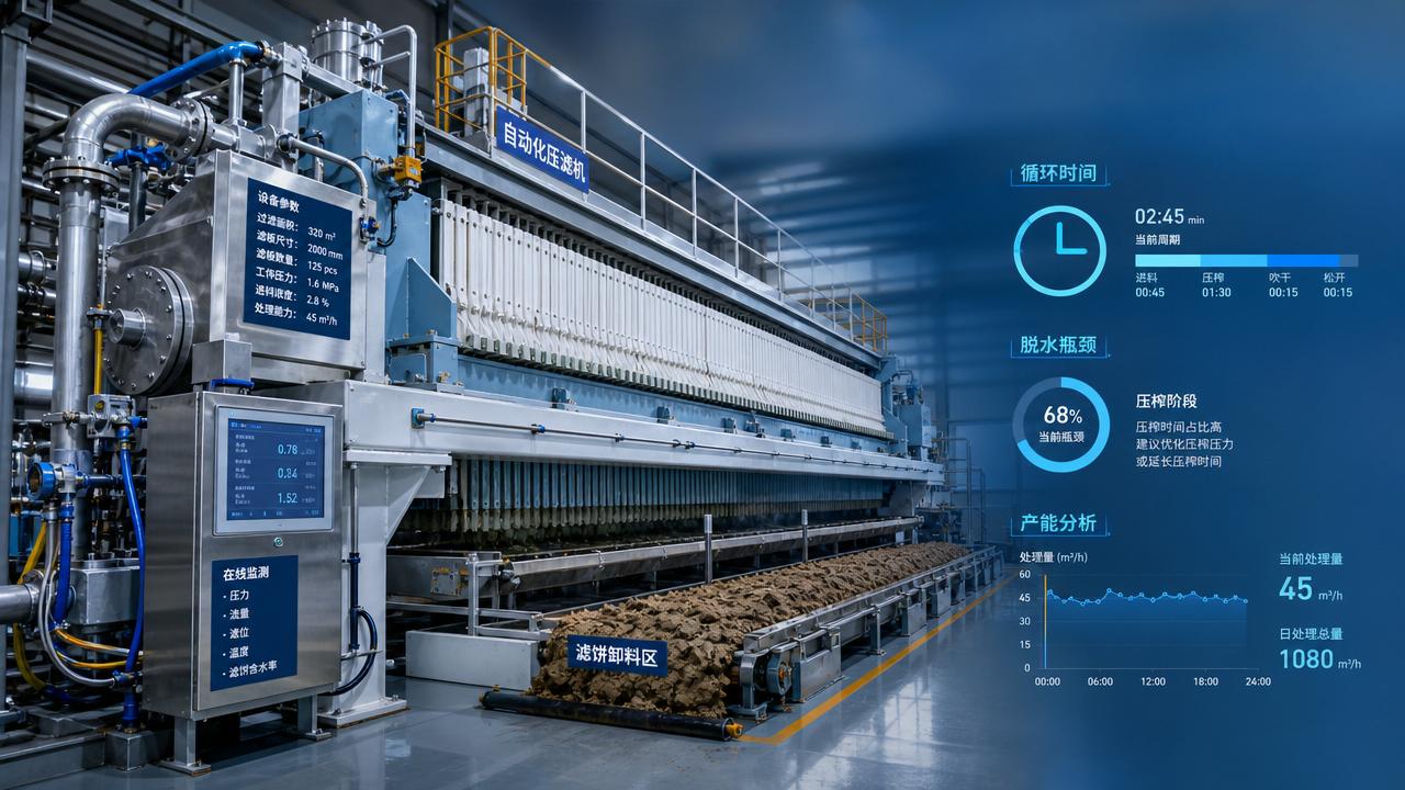 Filter Press Cycle Time Metrics That Reveal Dewatering Bottlenecks