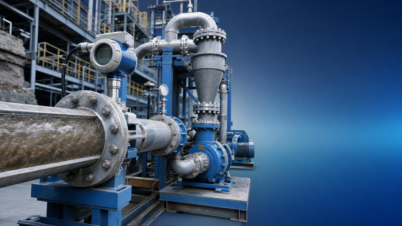 Slurry Density Monitoring Data for Faster Process Corrections