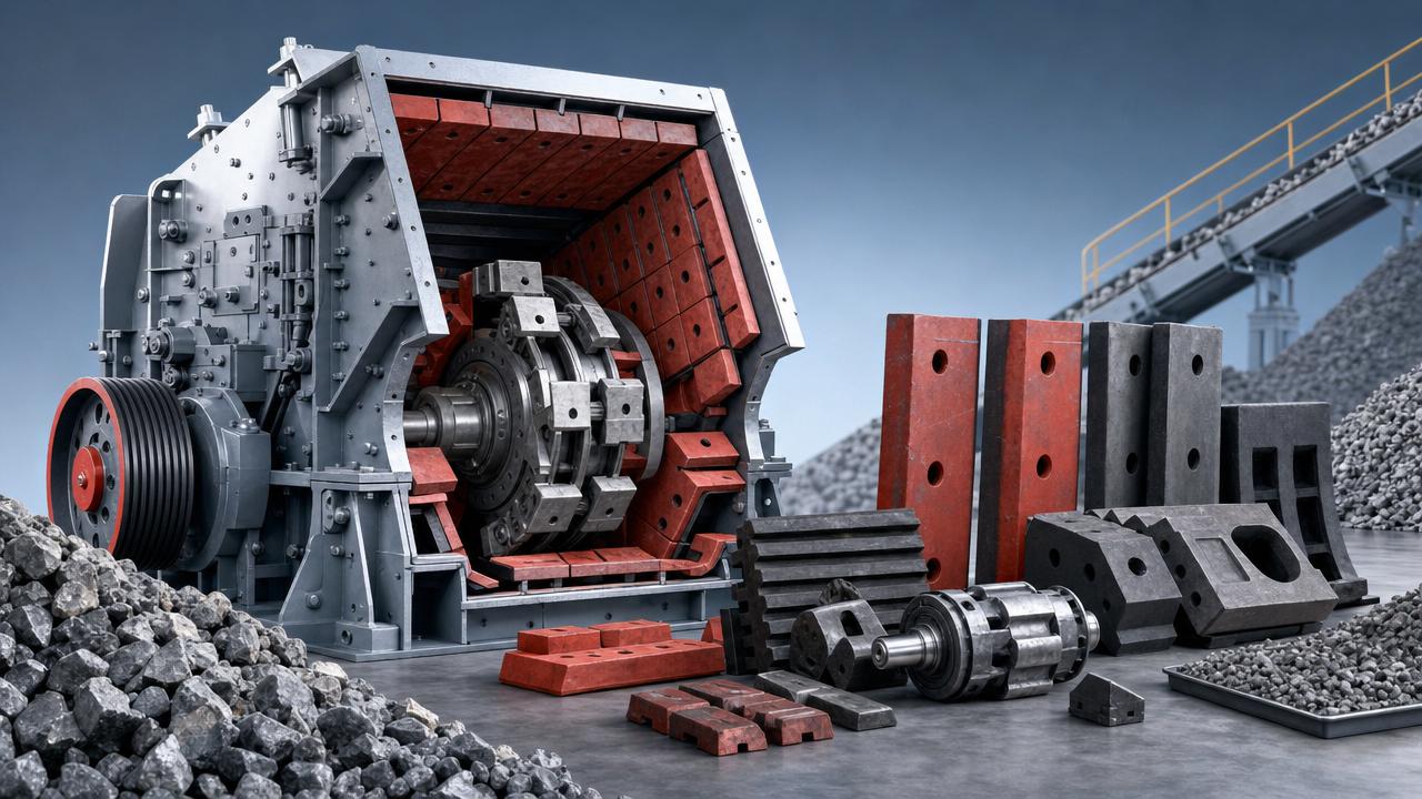 Impact Crusher Wear Part Life: Cost Drivers and Replacement Timing