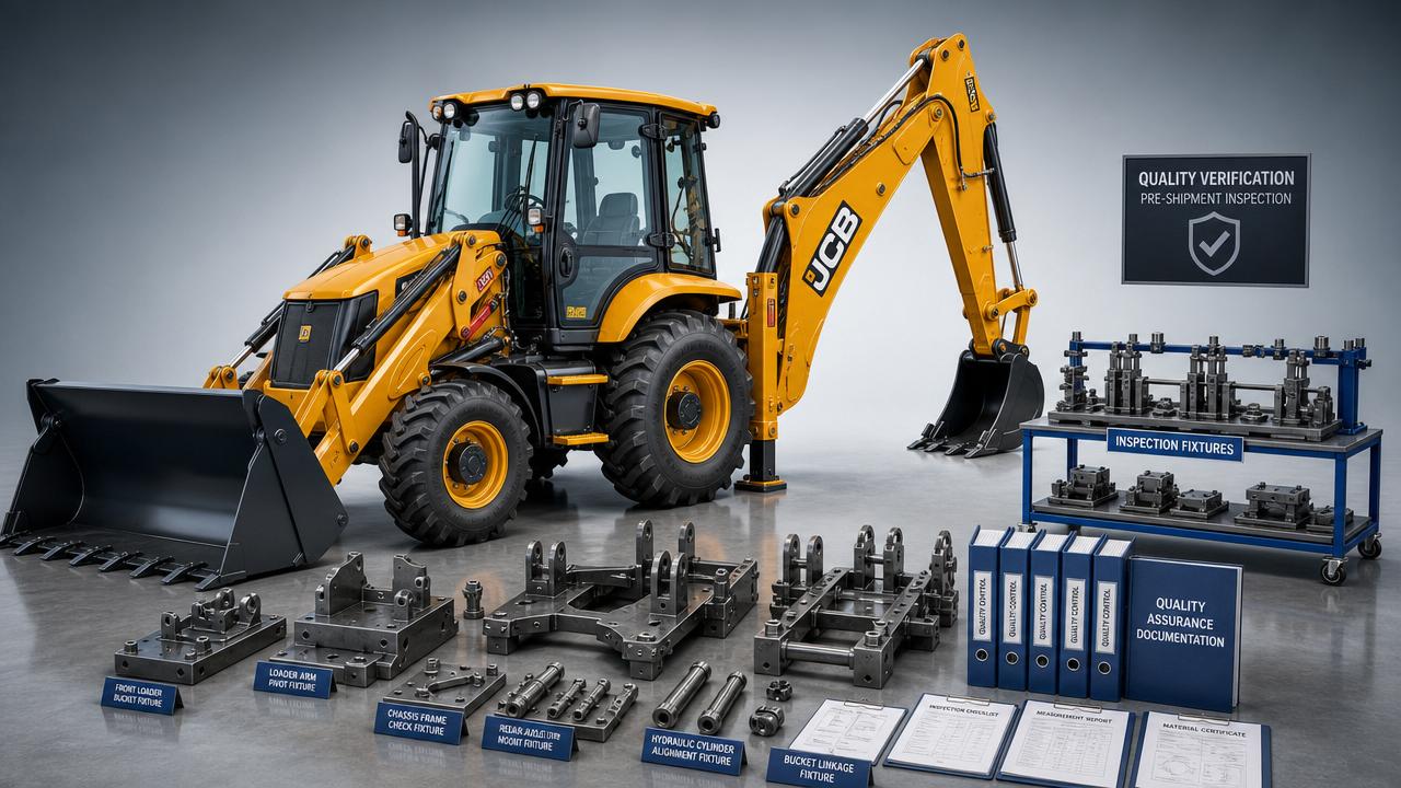 Backhoe Loader OEM: Build Quality Checks Before Ordering