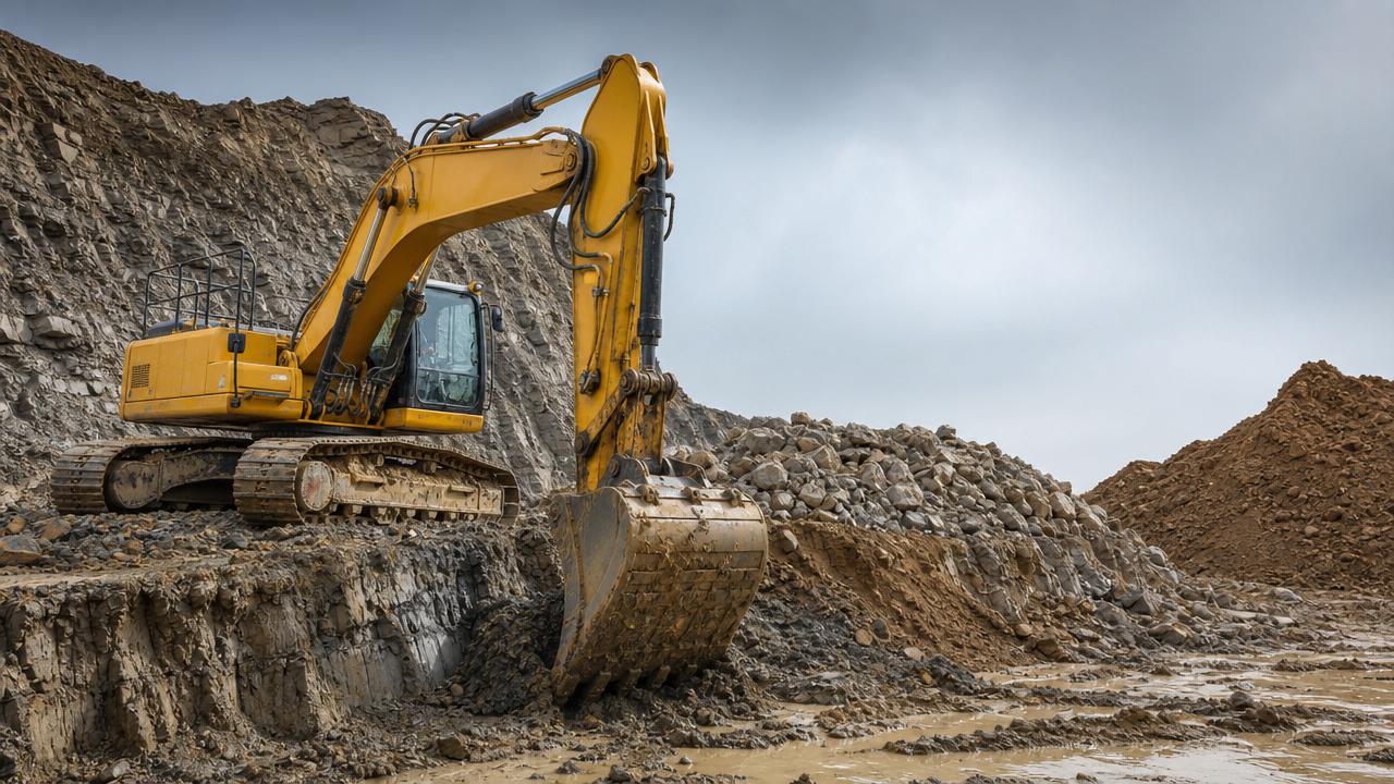 Excavator Breakout Force Benchmarks for Rock and Clay Jobs