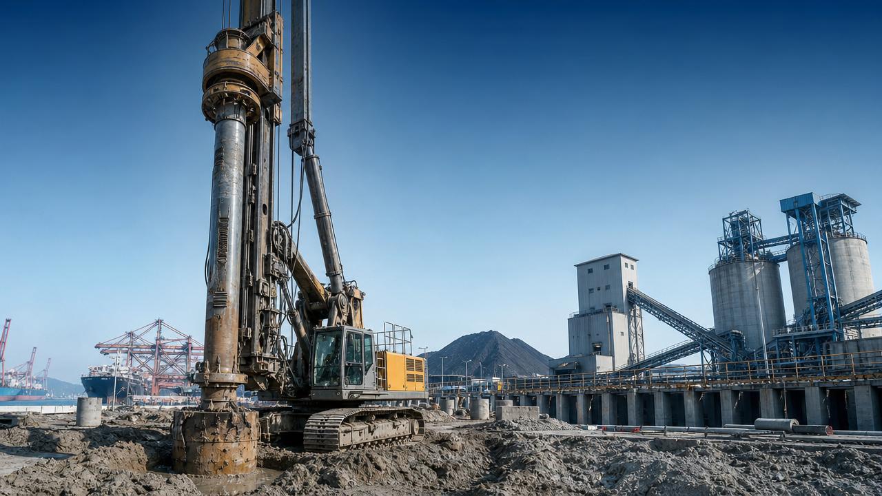 Piling Rig Torque and Depth Data for Faster Rig Selection