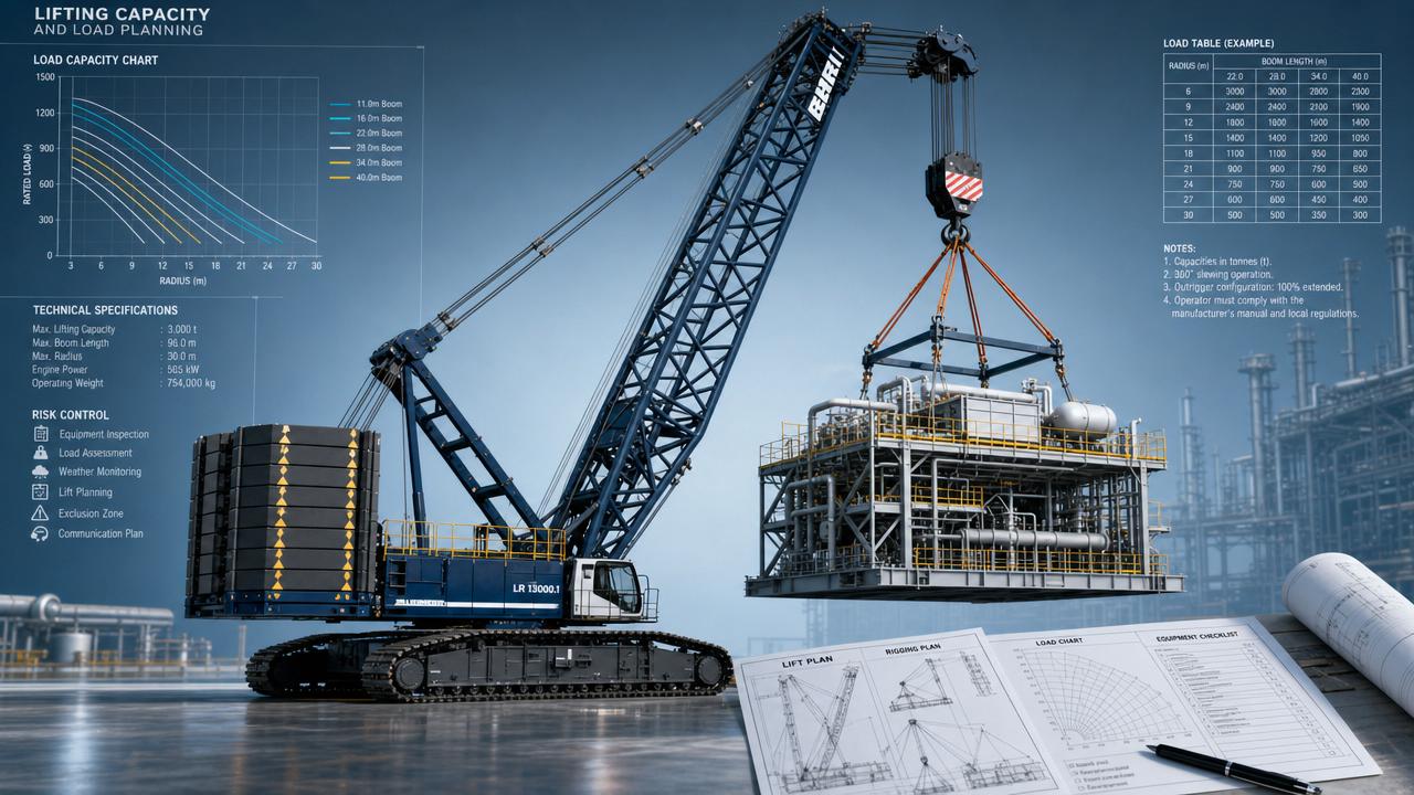 How Crane Lifting Capacity Charts Prevent Costly Lift Errors