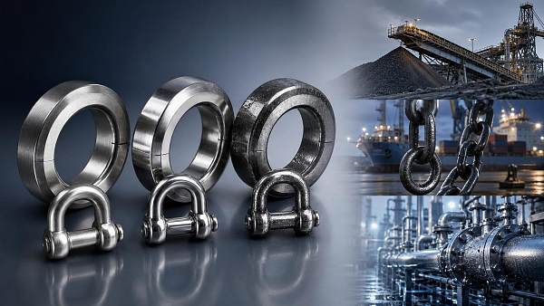 How Stainless Steel Rings Differ by Grade, Load, and Corrosion Risk