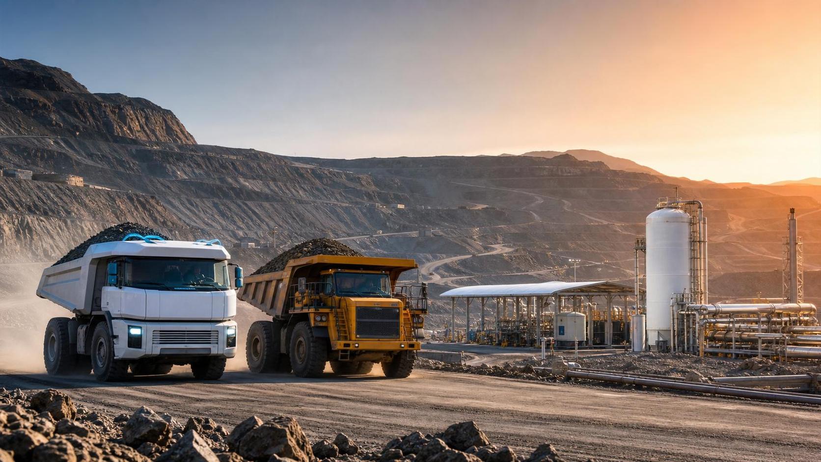 Heavy Duty Hydrogen Fuel Cell vs Diesel for Mine Fleets