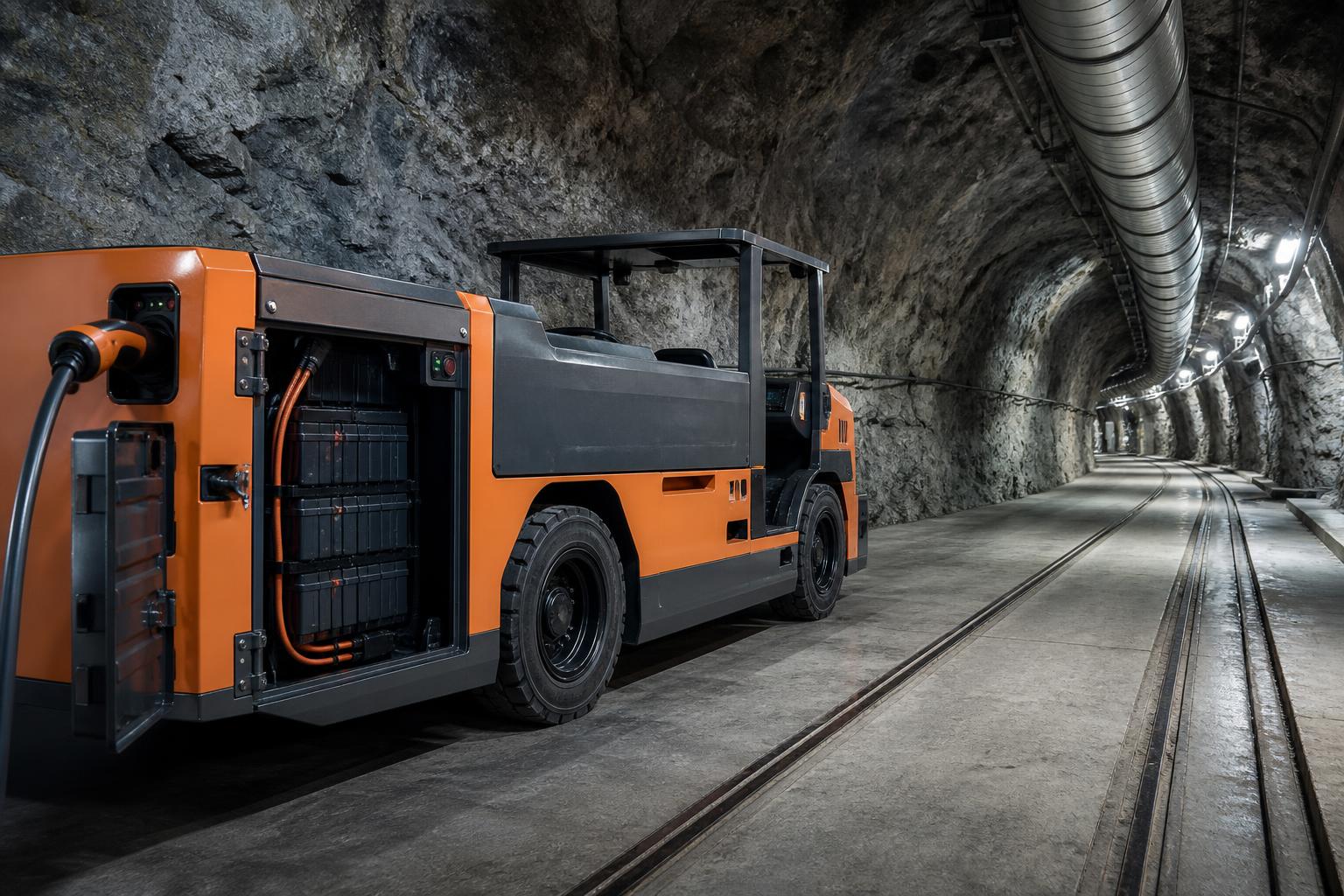 Underground electric equipment: what battery runtime and duty cycle mean in mine selection