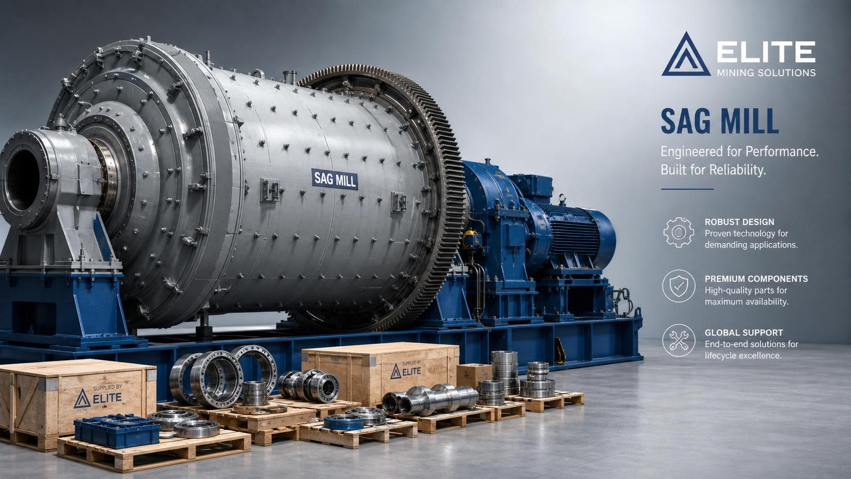 What to check before choosing a SAG mill supplier in North America