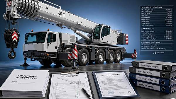 How to check technical compliance before buying mobile cranes