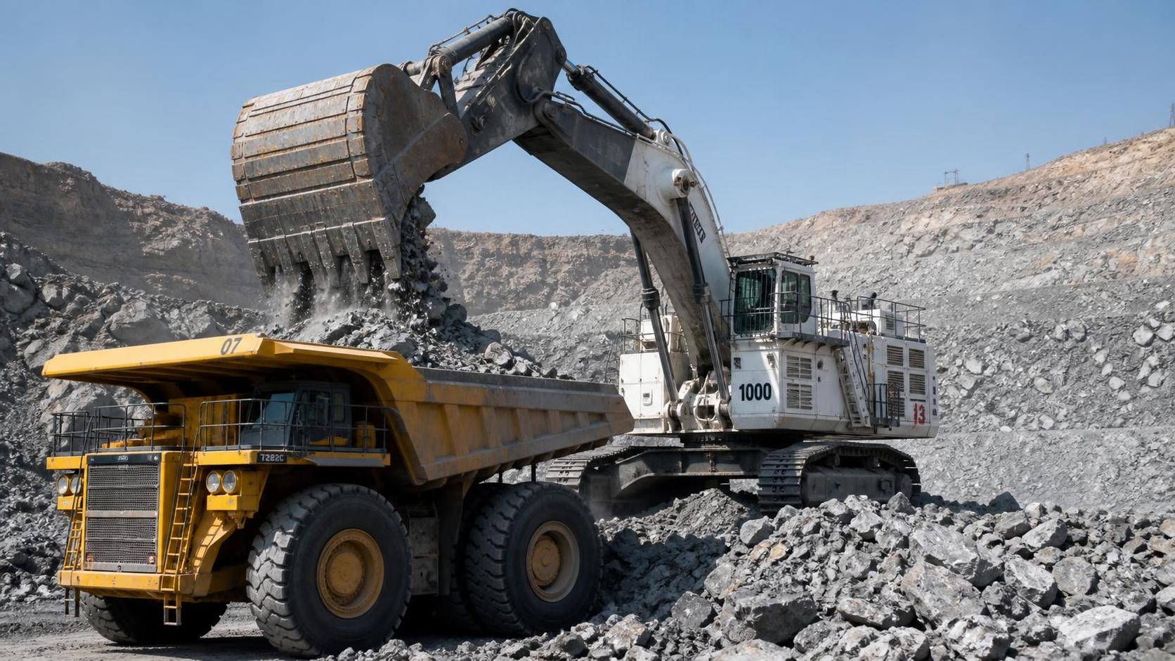 What Bucket Size Is Best for a 100-Ton Excavator in Hard Rock?