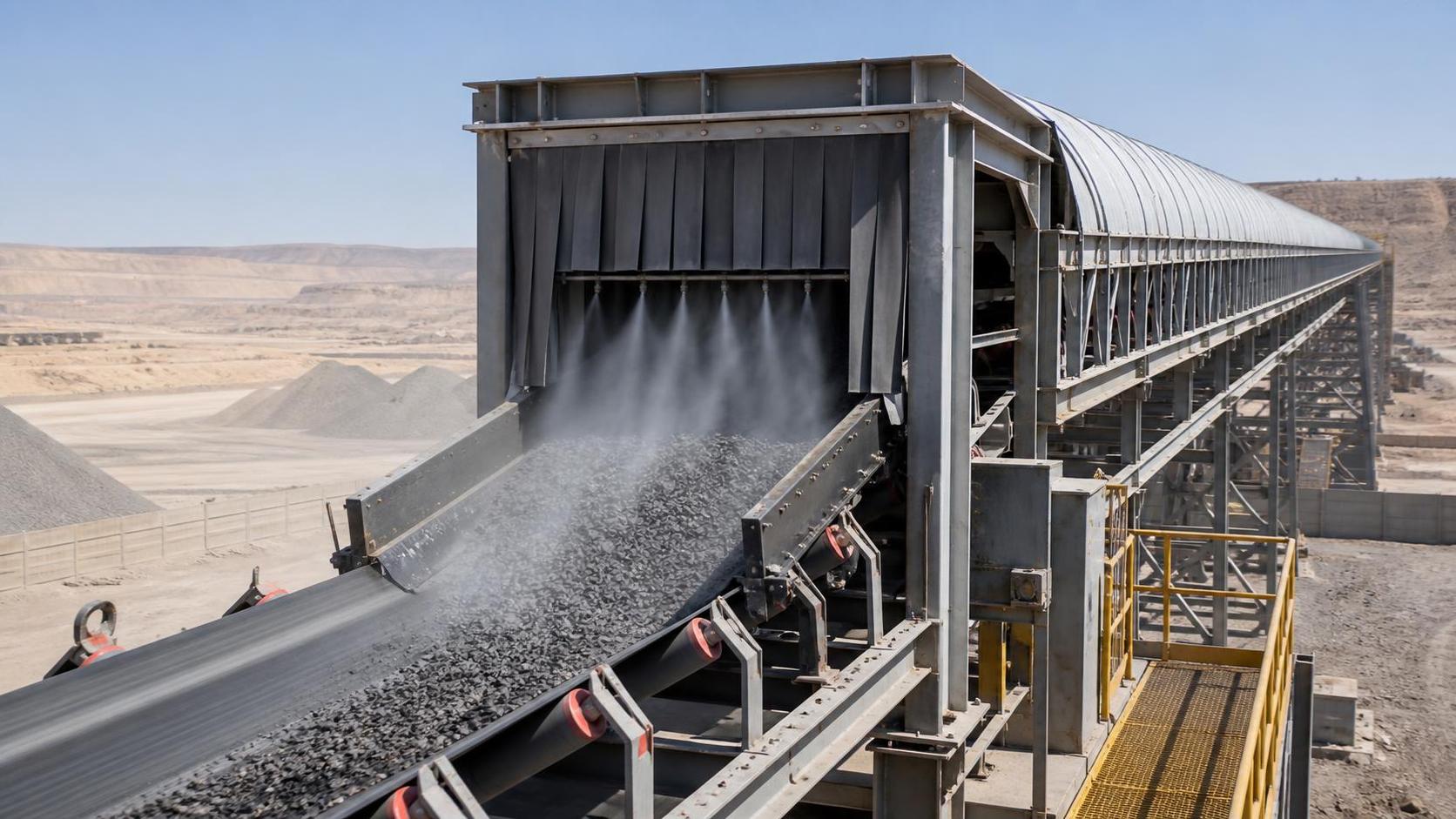 How Can Bulk Material Handlers Reduce Dust in Dry Climates?