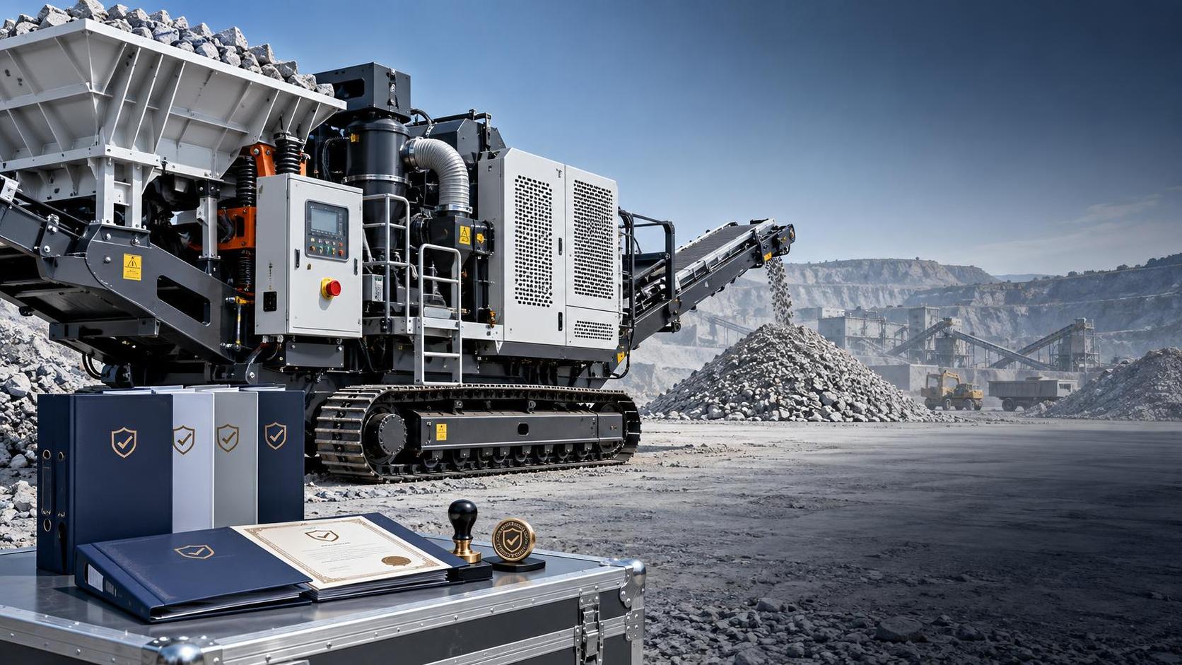 How to verify industrial standards and certifications for mining equipment