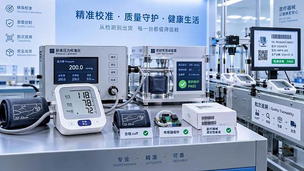 What quality controls should a blood pressure monitors manufacturer provide? What quality controls should a blood pressure monitors manufacturer provide?