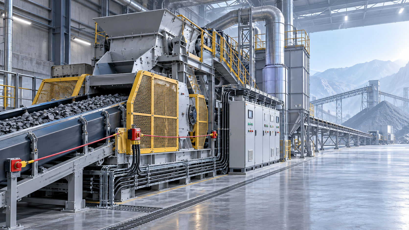 Which European industrial quality requirements apply to mining equipment?