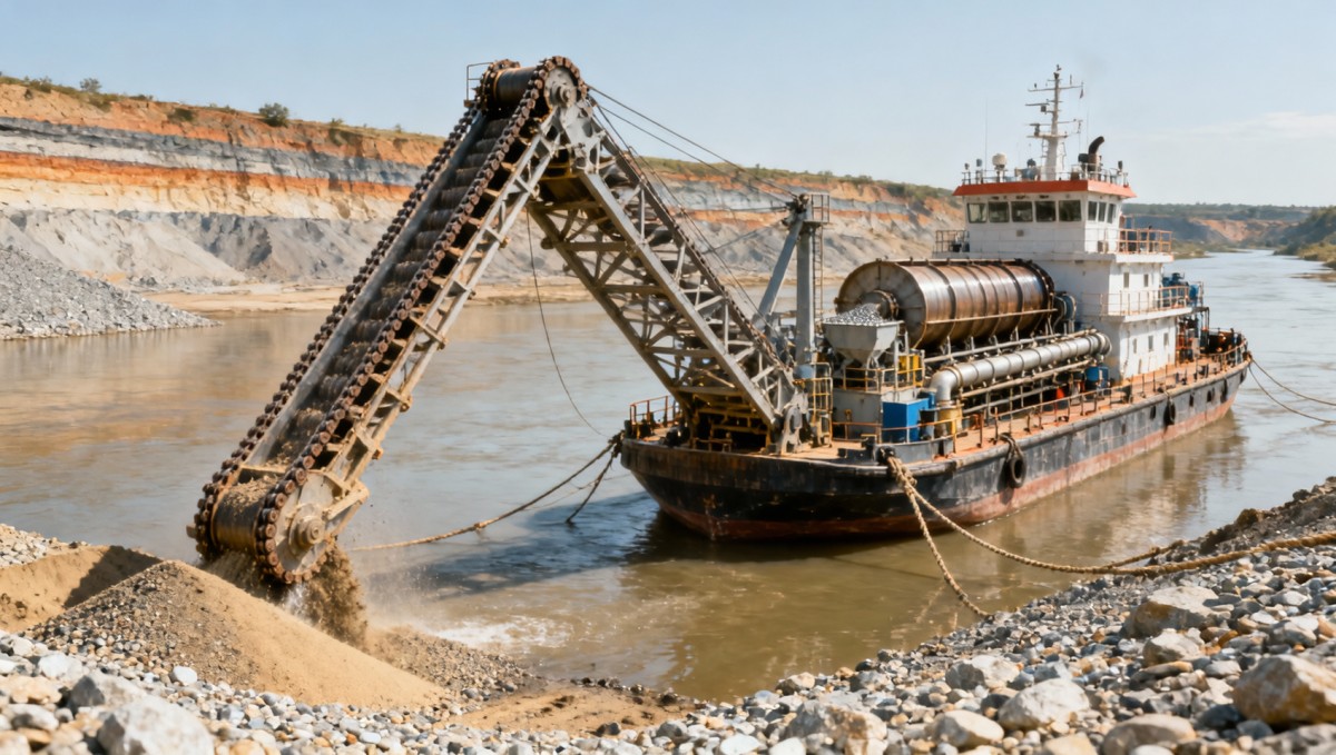 Matching Bucket Chain Diamond Dredger Capacity to Deposit Conditions Matching Bucket Chain Diamond Dredger Capacity to Deposit Conditions