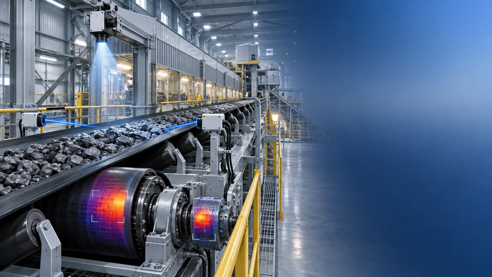 How diagnostic equipment helps detect conveyor belt faults early