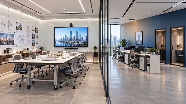 Modern office design trends 2026 that support hybrid work