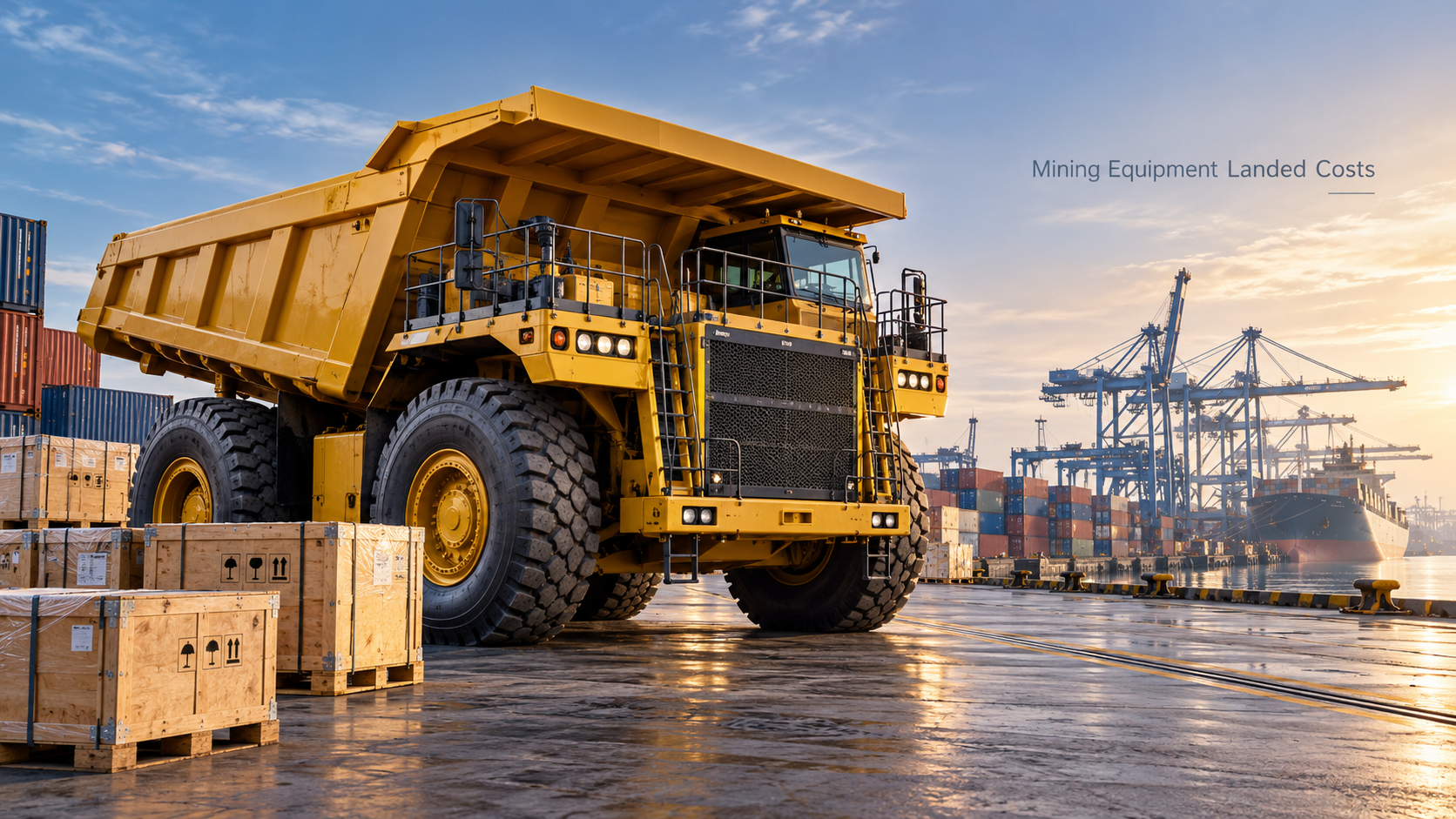 How import tariffs affect mining equipment procurement costs