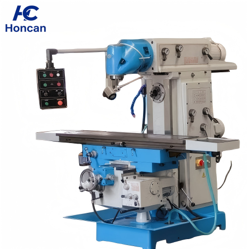 How the Milling Machine X6436 handles both vertical and horizontal work