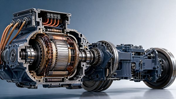 When rail traction motors fail early, what usually gets missed?