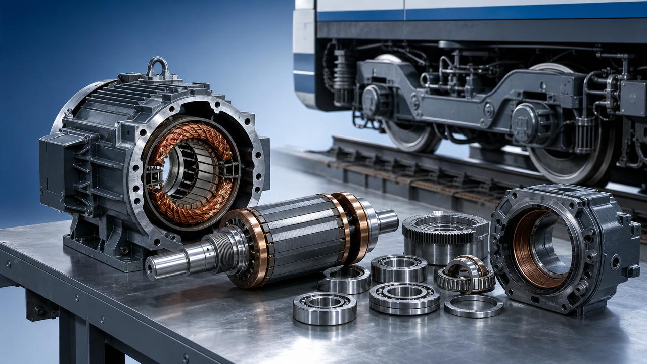 Rail Traction Motors: Rebuild or Replace When Performance Drops?