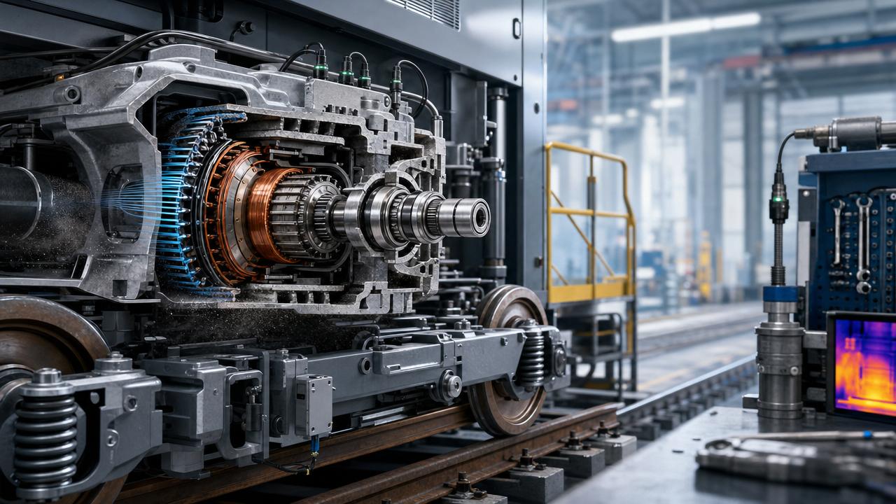Why rail traction motors fail earlier than expected