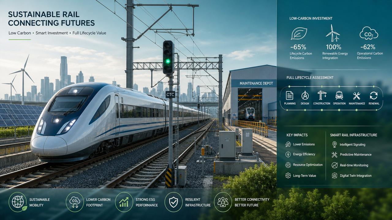 What rail carbon neutrality means for future investment