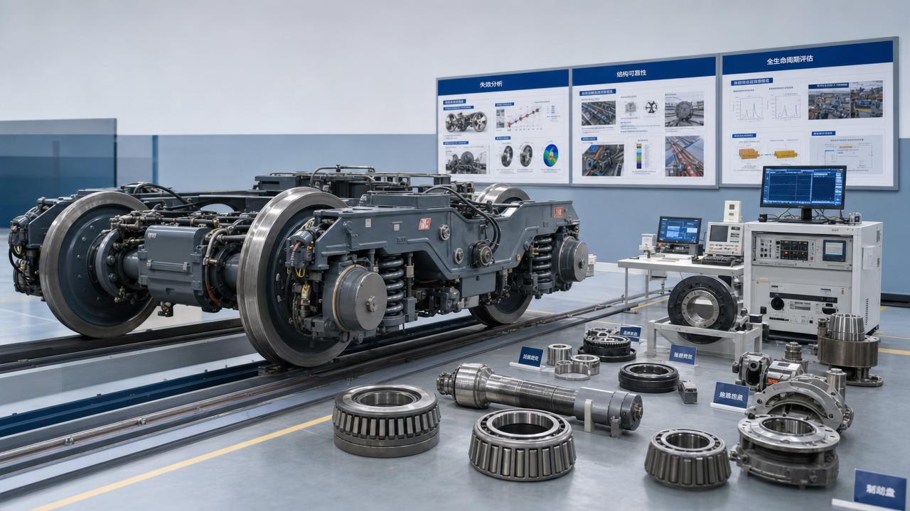 How to compare rail bogie systems without missing failures