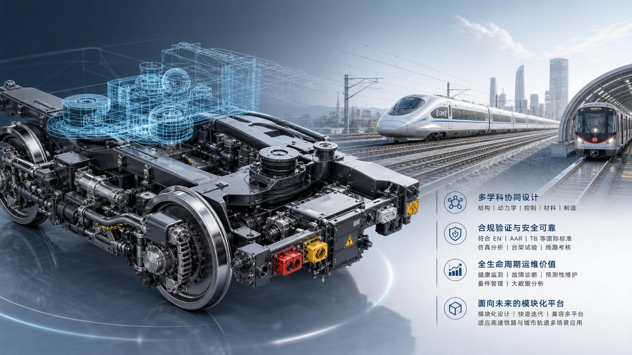 What rail multi-disciplinary work changes in bogie design review