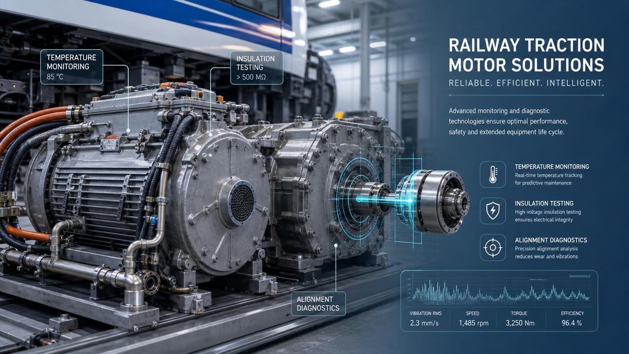 When rail traction motors fail, what gets overlooked first