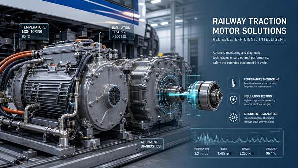 When rail traction motors fail, what gets overlooked first