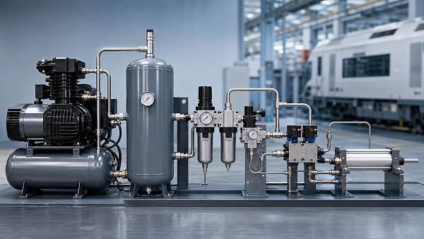 Pneumatic Systems Explained: Main Components, Working Principles, and Common Faults