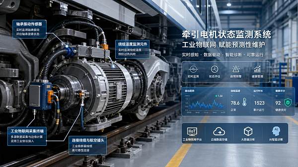 Industrial IoT for Predictive Maintenance in Traction Motors: Key Sensors, Data, and ROI Checks