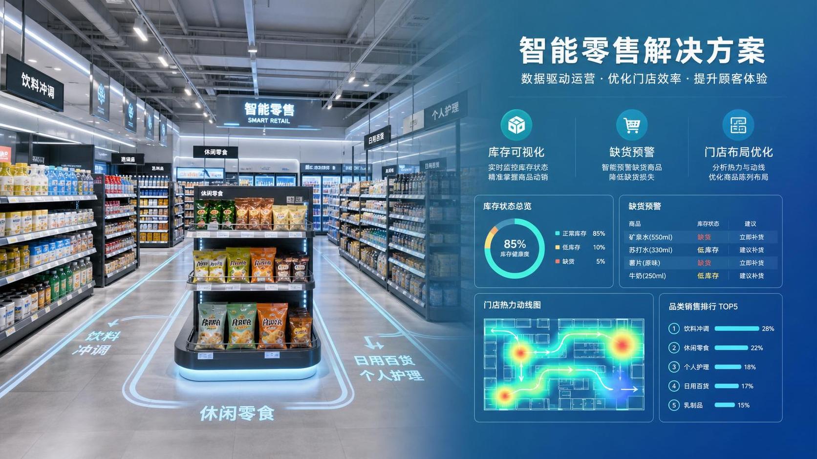 Smart Retail Analytics Use Cases: Reducing Stockouts and Improving Store Layout