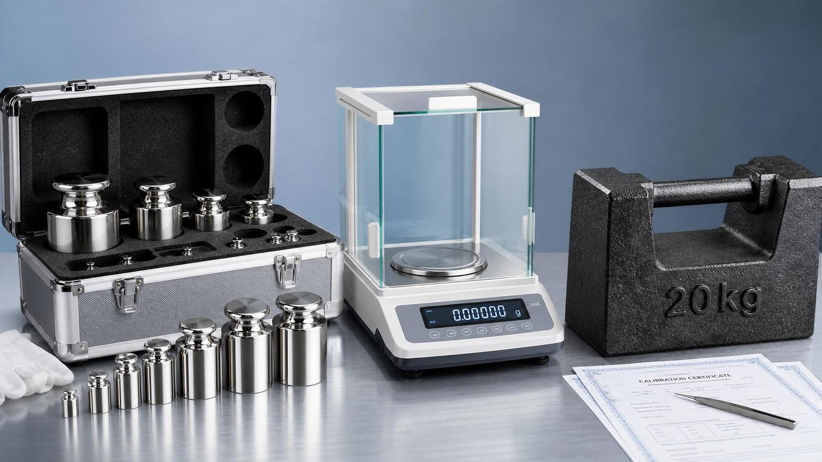 How to Choose Calibration Weights: Accuracy Class, Material, and Use Case