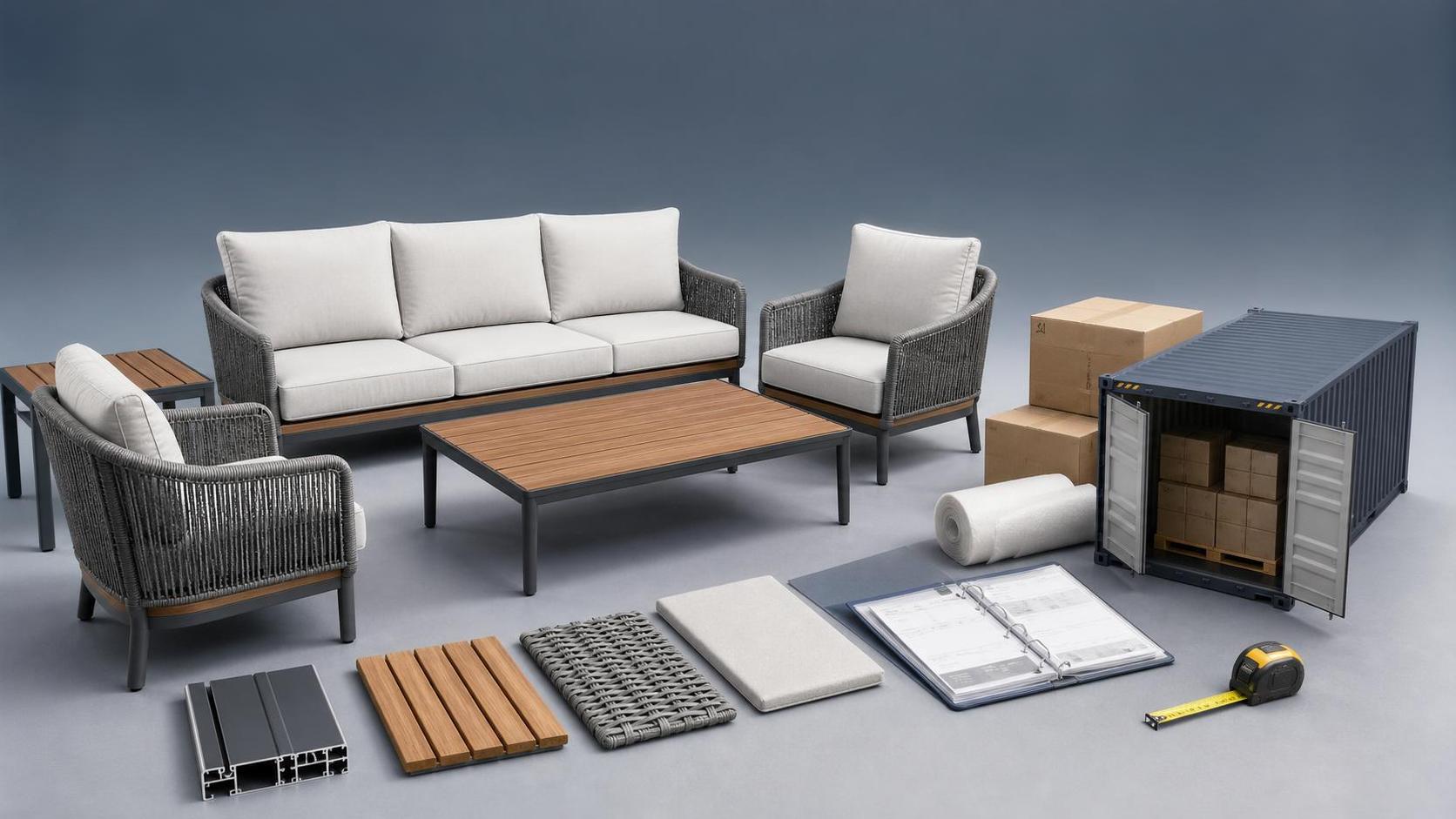 Outdoor Furniture Wholesale: MOQ, Materials, Lead Times, and Supplier Checks